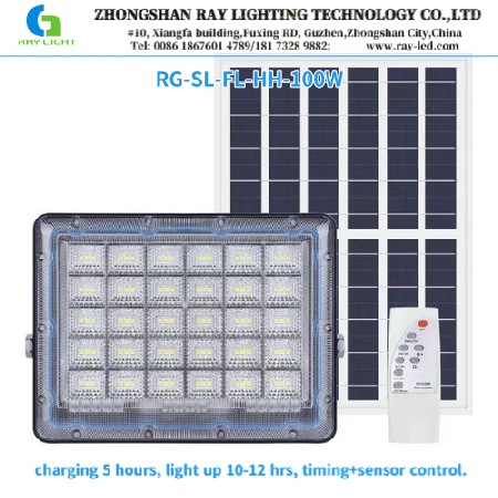 RG-SL-FL-HH series led solar flood lamp